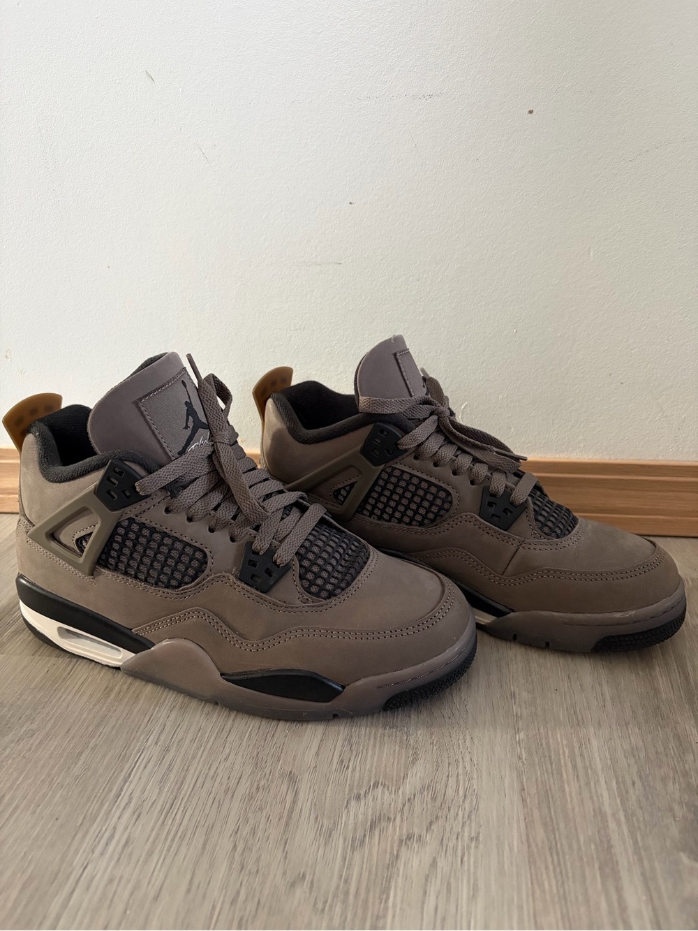 Air Jordan 4 Retro Shoes Cavestone
